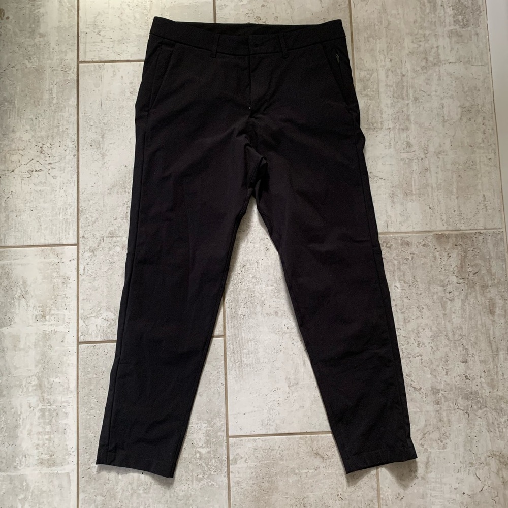 Black Lululemon Commission Pants